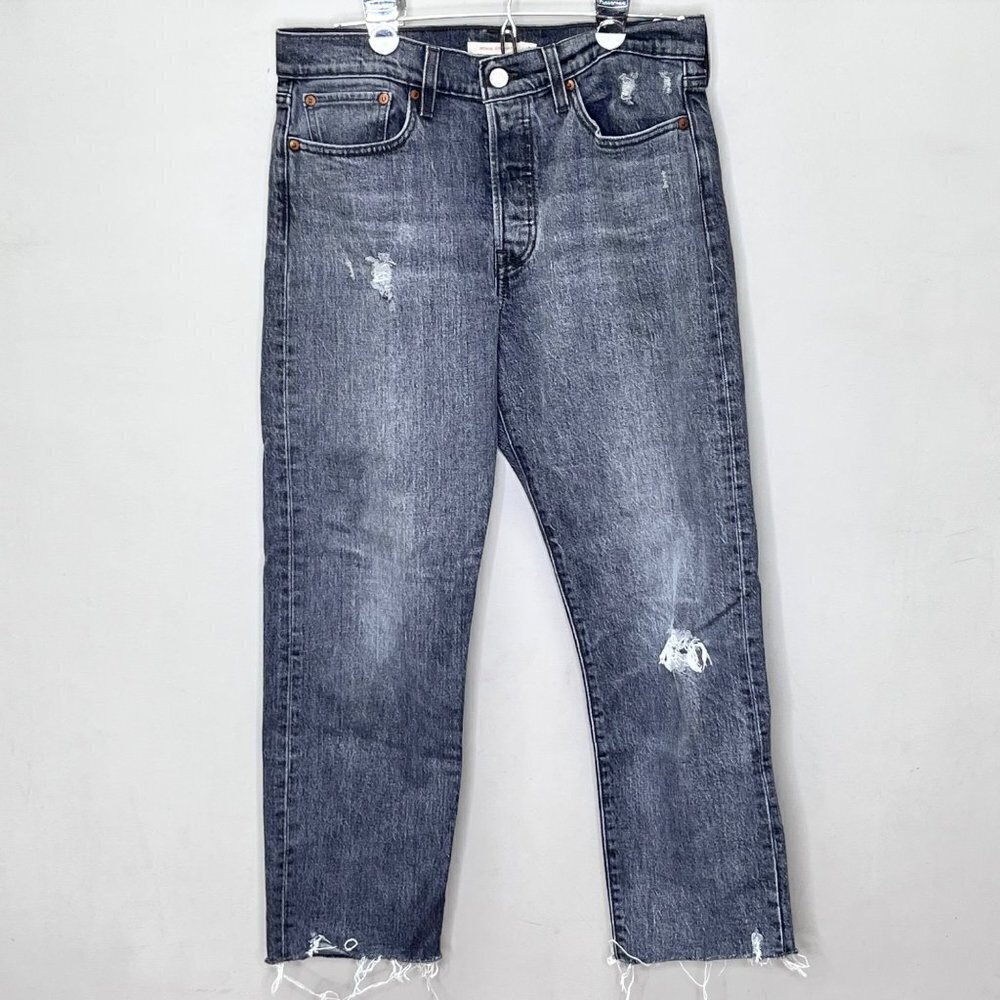 Levi's Wedgie Straight Premium Denim Jeans - Size 29